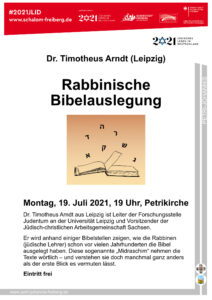 Vortrag zur Rabbinischen Bibelauslegung @ Petrikirche